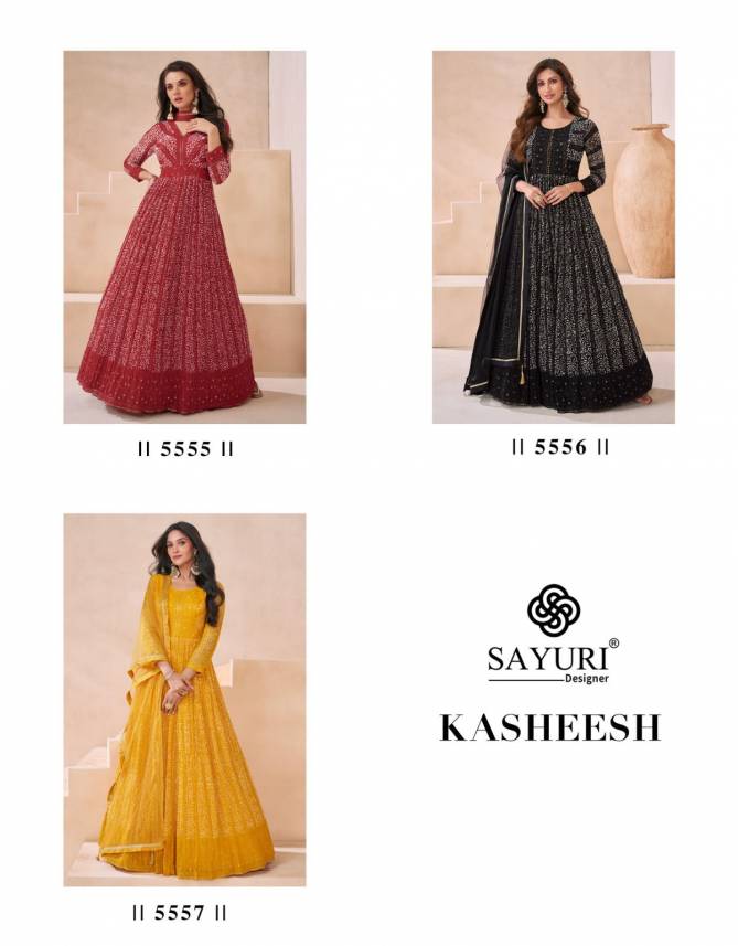 Kasheesh By Sayuri Designer Georgette Readymade Suits Orders In India